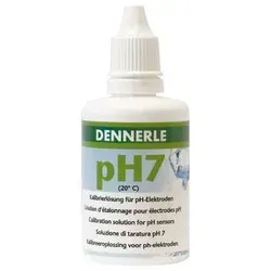 Dennerle pH-Eichlösung pH7 - 50 ml Prüflösung für pH-Elektroden, präzise Kalibrierung für optimale Messgenauigkeit
