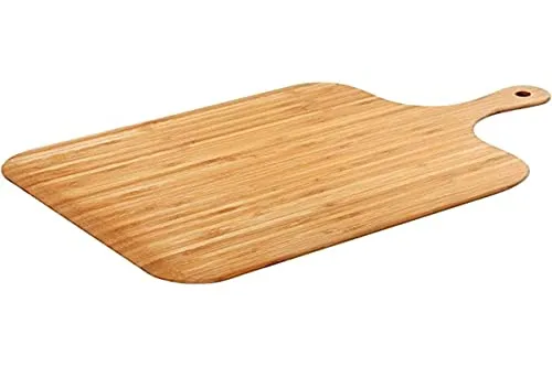 Flammkuchenbrett aus Bambus - Schneidebrett für stilvolles Servieren von Flammkuchen und Pizza, aus nachhaltigem Bambus, leicht zu reinigen und langlebig.