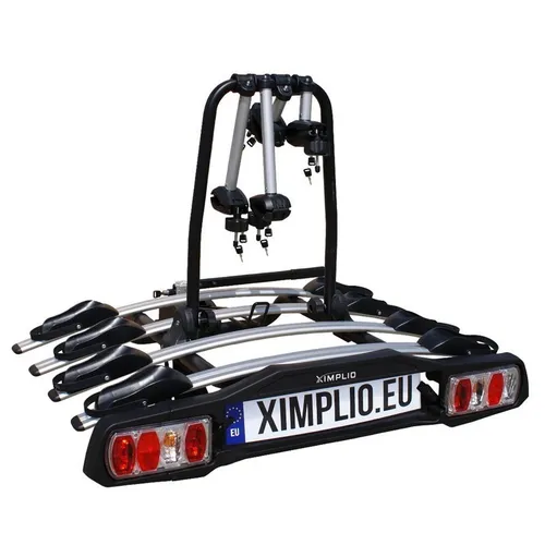 XIMPLIO VENTUS 4 Fahrradträger für 4 Räder mit Schnellkupplung