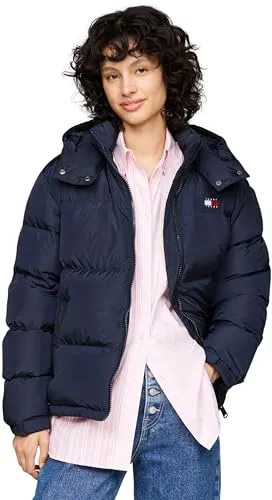 Tommy Jeans Damen Pufferjacke Alaska - Wasserabweisend, figurbetont und ideal für kalte Winter- und Herbsttage