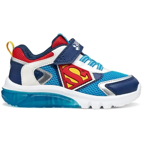 Produktbild Geox JUNIOR Boy J CIBERDRON Sneakers LT Blue/RED 26_EU