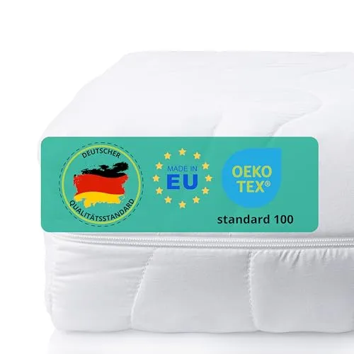Pillows24 - 7-Zonen Matratze 90x200 | 16 cm hohe | Kaltschaummatratze mit 2 Härtegraden H2/H3 | Atmungsaktiver Bezug waschbar bis 60°C | Hypoallergen | Oeko-Tex Zertifiziert | Made in EU