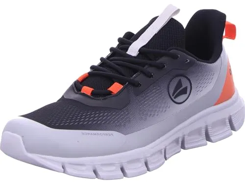 JAKO Unisex J-CL Radius Training Schuhe, Nimbus Cloud/Flame, 44 EU - Damen-Outdoor-Fitnessschuhe mit innovativer ShockAbsorb EVA Technologie für optimale Dämpfung und Gelenkschutz, ideal für Sport und Freizeit.