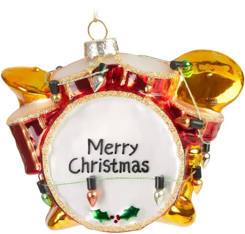BRUBAKER Christbaumschmuck Schlagzeug