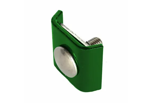 ZAUNIVERSUM Doppelstabmattenzaun 10x Eckverbinder für Doppelstabmatten Grün (RAL 6005), (10x, Stück), modern