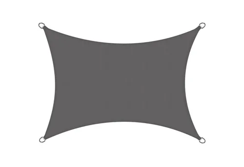 Sol Royal Sonnensegel rechteckig 2x4m in grau von Sol Royal