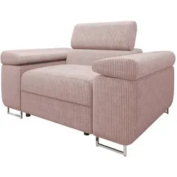 Mirjan24 Rosa Polstersessel 1-Sitzer von Mirjan24