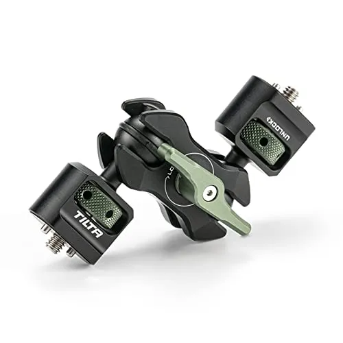 Tilta Mini Articulating Arm - Verstellbarer Kamerahalter - Stativköpfe mit 360° Drehung, ideal für die flexible Montage von Monitoren und Zubehör an Ihrem Kamera-Rig.