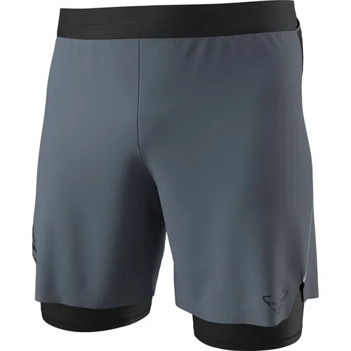 Dynafit Alpine Pro 2/1 Shorts M cinder/0910 (0721) L - Dynafit Tourenskibekleidung & Ausrüstung, 2-in-1 Shorts mit innovativer Mesh-Innenhose für optimalen Tragekomfort und Atmungsaktivität beim Speed Hiking und Laufen.