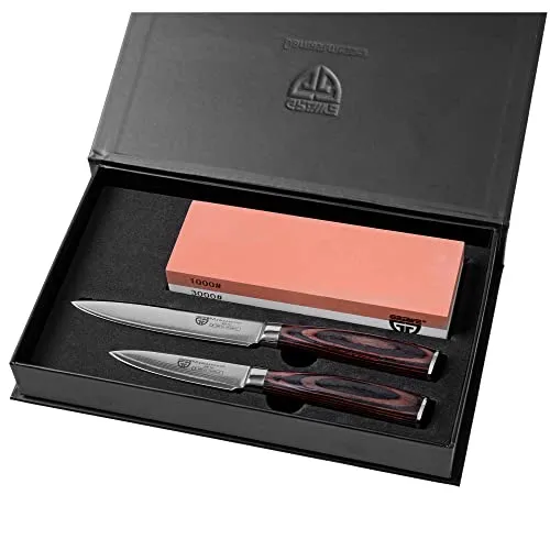 GRÄWE Damastmesser-Set 3-teilig