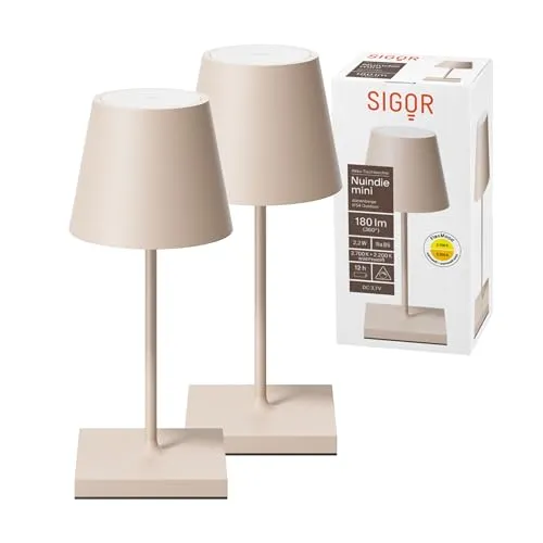 SIGOR 2 Stück Nuindie 2.0 mini in beige von Sigor
