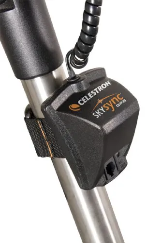 Celestron SkySync GPS-Modul für computergesteuerte Teleskope - Teleskope, verbessert die Genauigkeit bei der Initialisierung mit automatischem Empfang von Zeit und Koordinaten für präzise Beobachtungen.