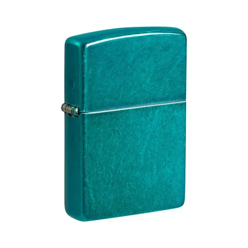 Zippo Benzin-Feuerzeug Candy Teal 60007677 – Stilvoll und Unbefüllt - Elegantes, unbefülltes Benzin-Feuerzeug in frischem Candy Teal. Ideal für den täglichen Einsatz und perfekt für Sammler. Qualität und Design vereint.