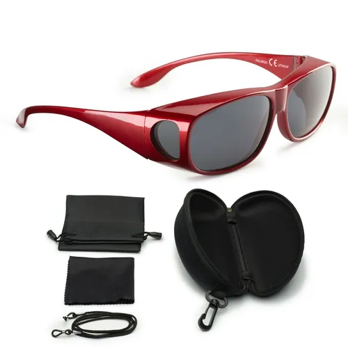 FALINGO Sonnenbrille CLASSIC EDITION in rot von FALINGO
