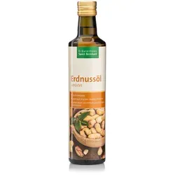 Erdnussöl geröstet - 500 ml - Hoch erhitzbares Erdnussöl mit nussigem Geschmack, ideal zum Kochen, Braten und Frittieren. Perfekt für asiatische Gerichte und zum Verfeinern von Salaten.