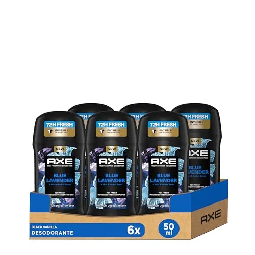 Axe 6 x Deodorant Stick Blue Lavender 50 ml von AXE
