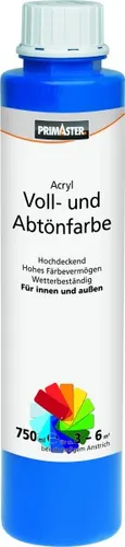 Primaster Voll- und Abtönfarbe 750 ml perlgrau matt  Innen/Außen