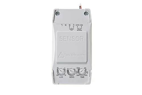 HUBER Motion 45HF Mini Radar Bewegungsmelder 360° für Innenmontage - beinahe unsichtbar - 230V Einbau Bewegungsmelder klein LED geeignet, 3-Draht-Technik