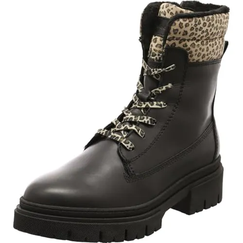 Tamaris Damen Stiefel aus Leder mit Blockabsatz und TOUCH-IT Technologie, EU 37 - Elegante Damenstiefel aus hochwertigem Leder mit innovativer TOUCH-IT Technologie für hohen Tragekomfort, ideal für stilvolle Auftritte.