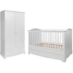 BABYZIMMER 2-teilig Royal Weiß von Bellamy