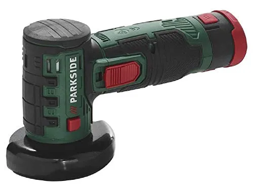 PARKSIDE Akku-Winkelschleifer PWSA 12-Li A1 - Schleifmaschinen mit 12V Akku, 19.500 min-¹ Leerlaufdrehzahl und praktischem Schnellladegerät für kabelloses Arbeiten und einfache Handhabung.