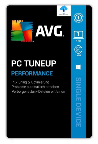 Produktbild AVG TuneUp| 1 PC/WIN | 1 Jahr stets aktuell|Download|🚀Key schnell per eMail|ESD