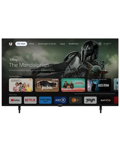 GRUNDIG 65 GUB 7440 Q QLED TV in schwarz von Grundig