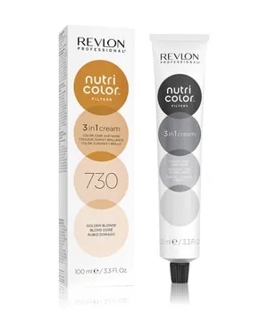 Produktbild Revlon Professional Nutri Color Filters 730 Mittelblond Gold Intensiv Farbmaske 100 ml