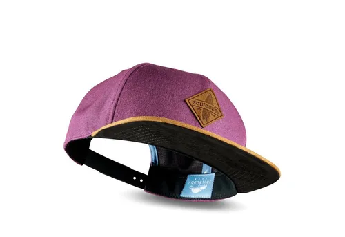 Soulbuddy Snapback Cap in lila von Soulbuddy