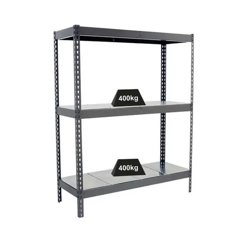 PROREGAL Schwerlastregal Yeti Three 200x120x75 cm - Regale & Regalböden - Hochwertiges Schwerlastregal mit 400 kg Traglast pro Ebene, ideal für Werkstätten und Lager. Einfache Montage und verstellbare Böden für maximale Flexibilität.