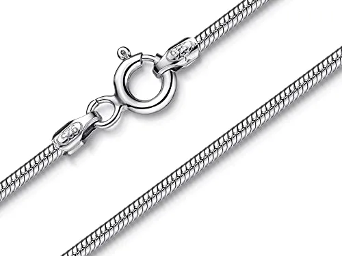 Silberketten Store Schlangenkette silber 1,6mm - 925 Silber, Länge wählbar 38-120cm