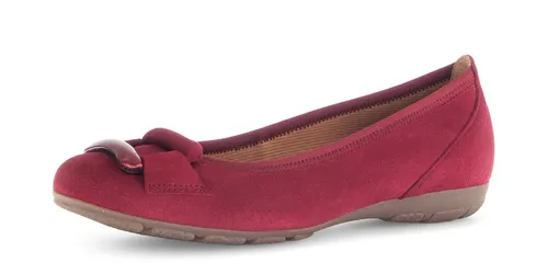 Gabor Ballerina Businessschuh mit Hovercraft-Luftkammern in rot von Gabor
