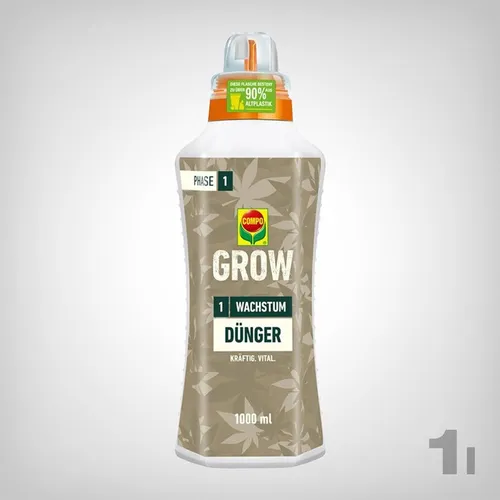 COMPO GROW Wachstumsdünger 1L in grün von COMPO