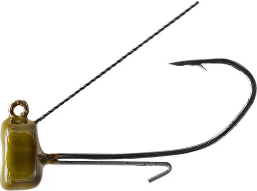 Produktbild Strike King Tour Grade Ned Rig Weedless Jigkopf 3,5g Green Pumpkin