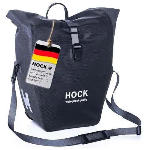 HOCK NEUHEIT Fahrradtasche Gepäckträger – Robust & Wasserdicht