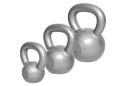GORILLA SPORTS Kettlebell – Vielseitige Hantel für Dein Training - Handliche Kettlebell aus Gusseisen in verschiedenen Gewichtsklassen von 2 kg bis 32 kg. Ideal für effektive Ganzkörperübungen und zur Unterstützung Deiner Fitnessziele.