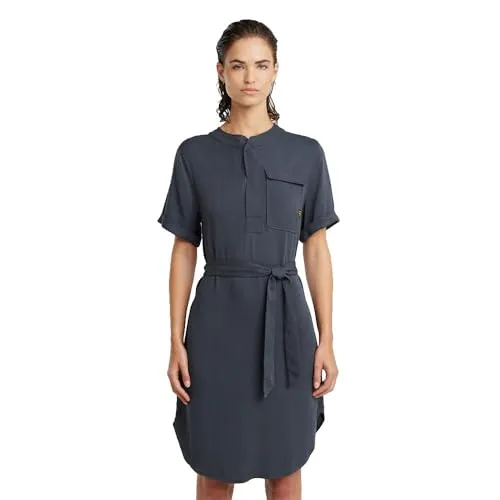 G-STAR Belted Dress s, s wmn - Freizeitkleider für Damen, bietet einen originellen Look und eine bequeme Passform für idealen Tragekomfort.