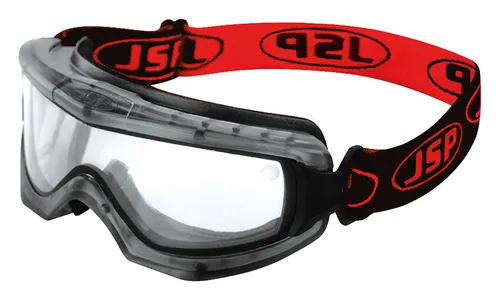 JSP Vollsichtbrille Thermex EVO - Klarsicht, beschlagfrei - Vollsichtbrille für Metallverarbeitung mit extrem langer Beschlagsfreiheit, 99,9 % UV-Schutz und hohem Aufprallschutz, ideal für anspruchsvolle Anwendungen.