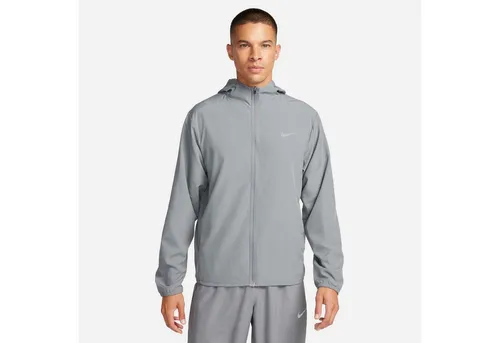 Nike Form Men's Dri-FIT Kapuzenjacke für Fitness und Training - grau XL (56/58) - Sportliche Kapuzenjacke aus leichtem, elastischem Material. Ideal für Fitness und Training, schnell trocknend und pflegeleicht. Mit Dri-FIT-Technologie für optimalen Tragekomfort.