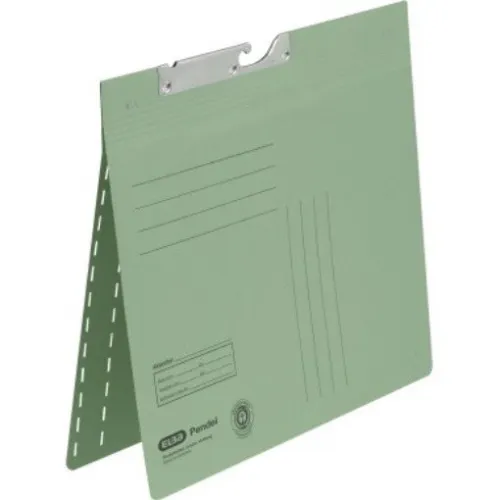 Pendelhefter A4 gn Zweifalz kfm/Amtsheft Manilakarton 320g