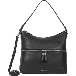 GERRY WEBER Schultertasche Hobo Bag aus echtem Rindsleder in schwarz von GERRY WEBER