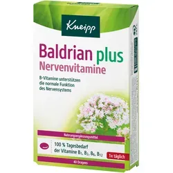 Kneipp Baldrian plus Nervenvitamine 40 St
