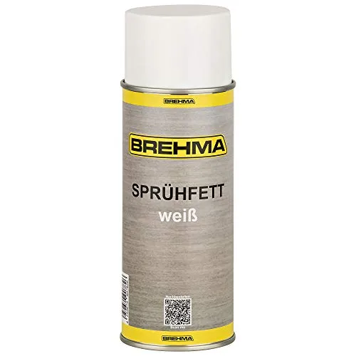 BREHMA Weisses Sprühfett mit PTFE -50°C bis +170°C, Schmierfett, Schmiermittel