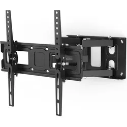 Hama Wandhalterungen 220830 - Neigbar und schwenkbar für TVs bis 65 Zoll - TV-Halterungen für TVs bis 65 Zoll (165 cm) und 40 kg, neigbar und schwenkbar für optimale Sichtwinkel.