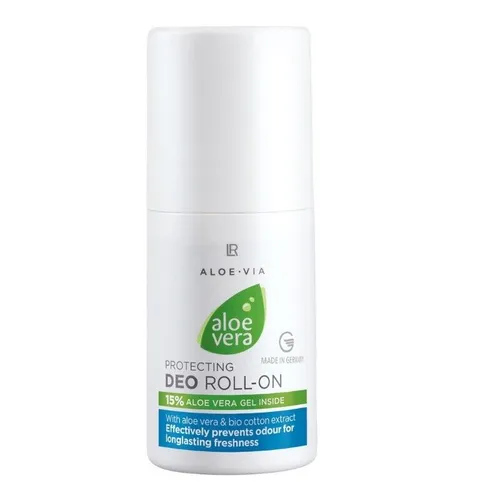 Aloe Vera Deo Roll-on für empfindliche Haut - Alkoholfreies Deo Roll-on mit Aloe Vera und Bio-Baumwoll-Extrakt für empfindliche Haut. Sanfter, frischer Duft und ohne Tierversuche. Ideal für Damen, Herren und Unisex. Inhalt: 50 ml.