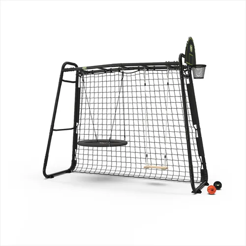 EXIT GetSet Monkeybar MB205 - Schwarz - EXIT GetSet Monkeybar MB205 - Schwarz: Über drei Meter Spaß für Kinder! Dieses Sport- und Spielgerät fördert die Bewegung und lädt zum gemeinsamen Spielen ein. Ideal für aktive Freizeitgestaltung im Garten.