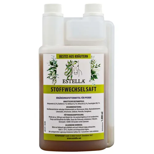 Produktbild Estella Stoffwechselsaft