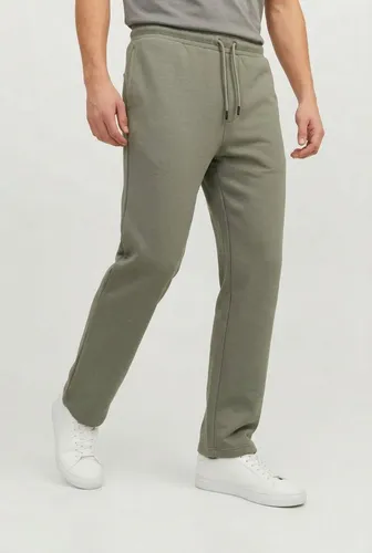Jack & Jones Sweathose JPSTKANE BRADLEY UNCUFFED SWT PANTS NOOS - Bequeme Sweathose im relaxed Fit aus pflegeleichter Baumwoll-Polyester-Mischung. Ideal für lässige Looks und den täglichen Komfort. Mit elastischem Bund und praktischen Taschen.