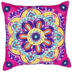 Indisches Zierkissen Sofakissen Balkis (7) in pink von Marrakesch Orient & Mediterran Interior