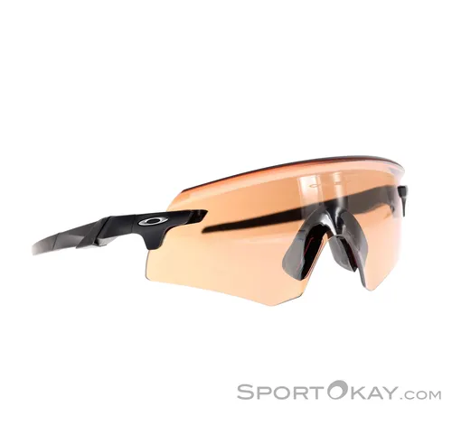 Oakley Encoder Sonnenbrille - Hochwertige Radbrille für Sportliebhaber - Sportbrillen für Unisex Erwachsene mit schwarzem Rahmen, ideal für Radfahrer und Golfer, bietet optimalen UV-Schutz und perfekten Sitz.